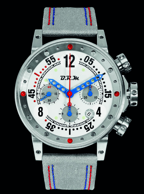 Review BRM V12-44 watches for sale B.R.M V12-44 White dial